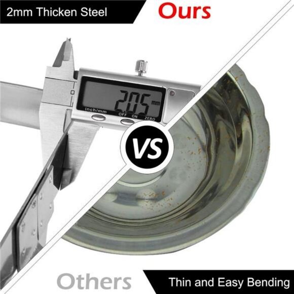 ROVSUN 8 Qt 2 Pack Full Size Stainless Steel Chafing Dishes Buffet Set - Picture 6 of 6